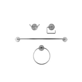 OurHouse 4pc Fittings Chrome