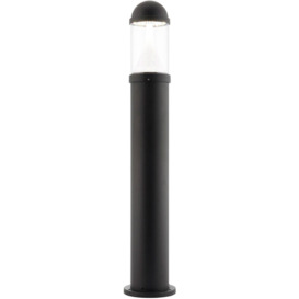 Outdoor Bollard Post Light - 20W CCT LED Module - Textured Black Finish