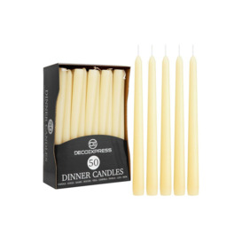 Set Of 50 Taper Candles