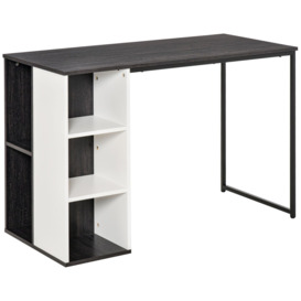 Home Office Computer Desk with Storage Shelves Writing Table - thumbnail 1