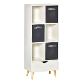 Modern Bookcase Storage Cabinets with Shelves for Home Office