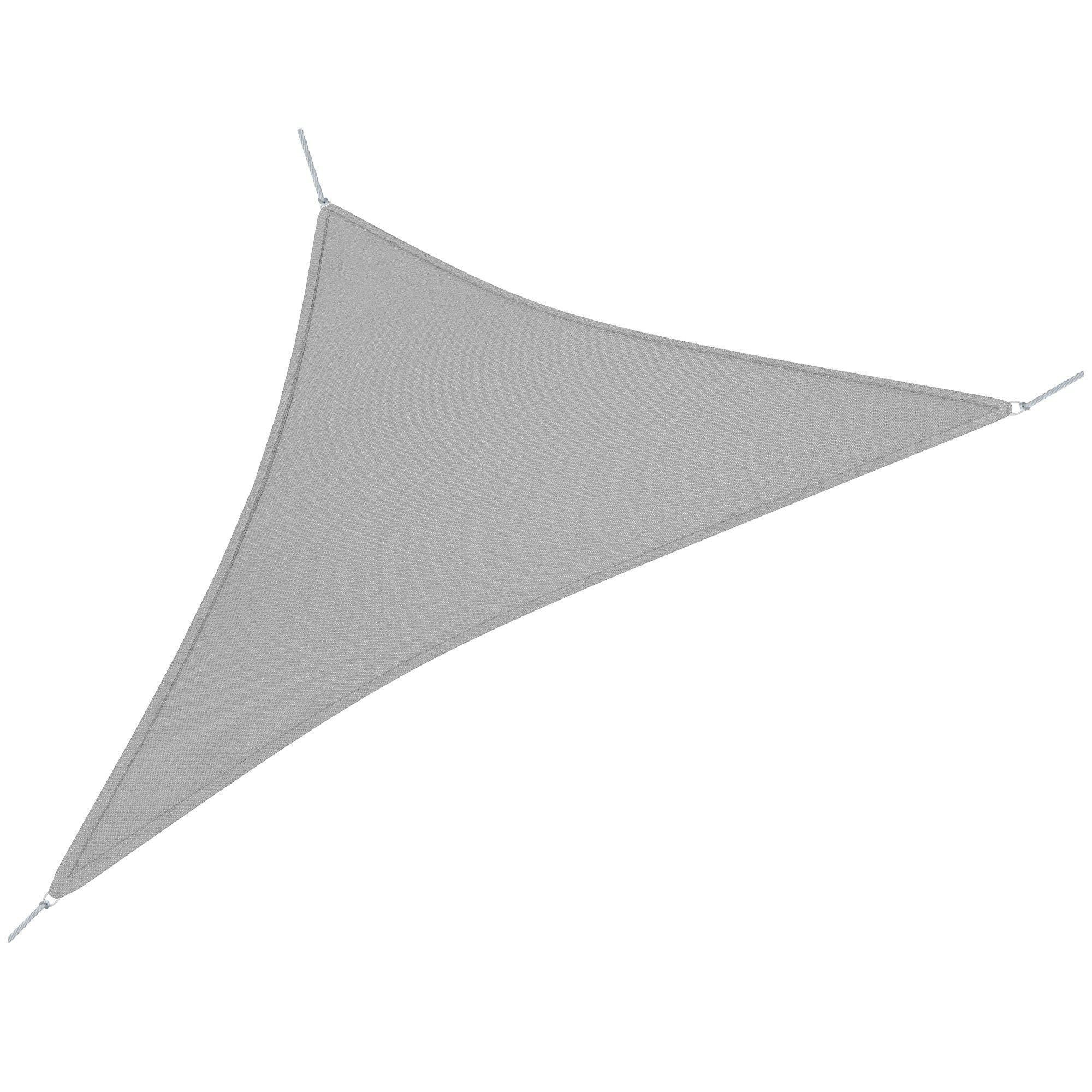 Triangle Sun Shade Sail UV Protection HDPE Canopy with Rings - image 1