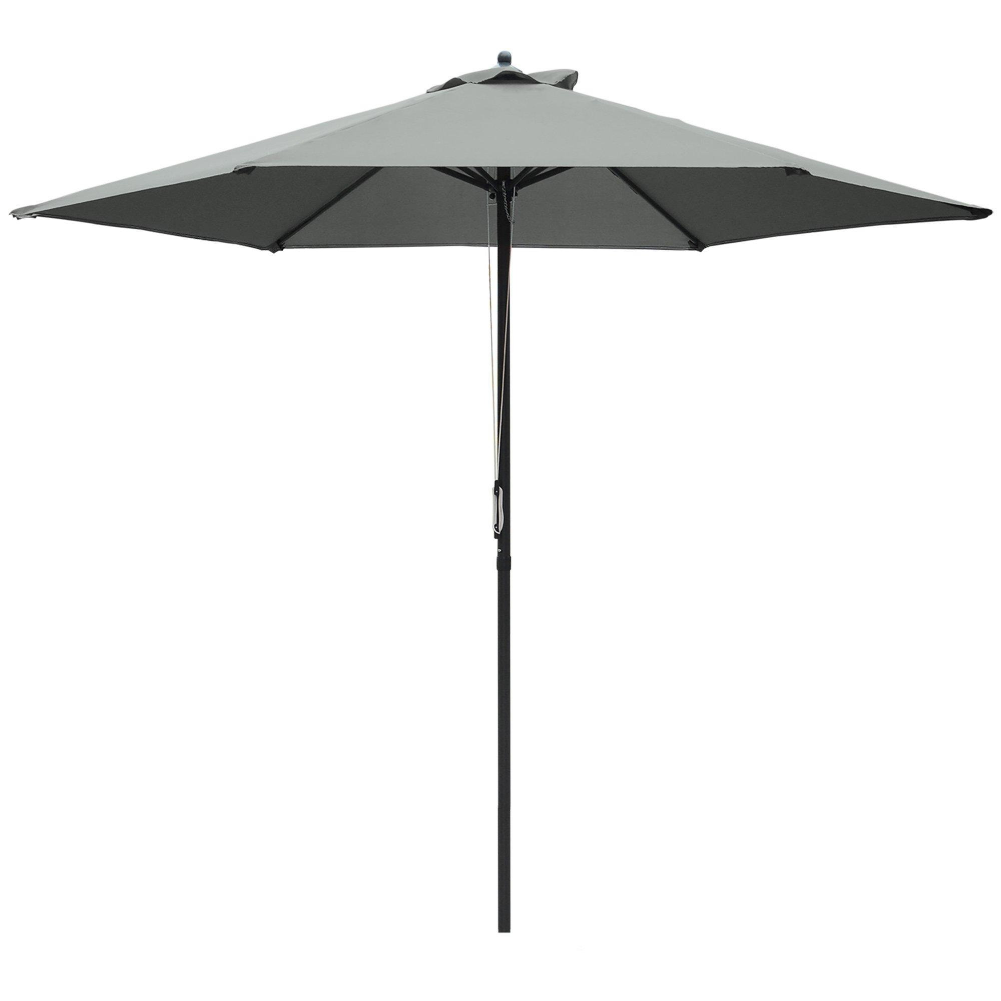 2.8m Patio Umbrella Parasol Outdoor Table Umbrella 6 Ribs - image 1
