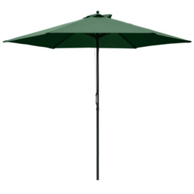 2.8m Patio Umbrella Parasol Outdoor Table Umbrella 6 Ribs - thumbnail 1