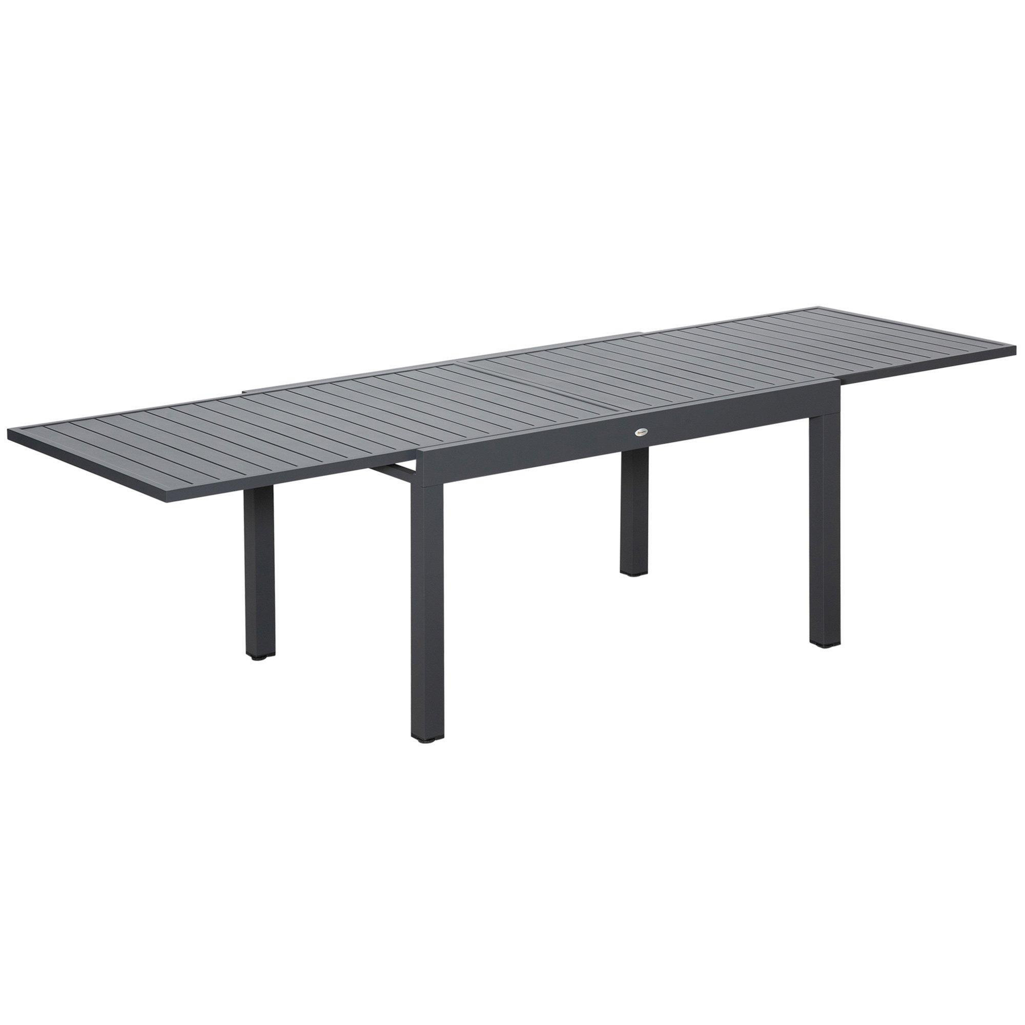 Extendable Garden Table 10 Seater for Lawn Balcony and Backyard - image 1