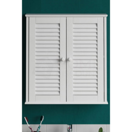 Bath Vida Liano 2 Door Wall Cabinet with Shelves Bathroom Storage - thumbnail 3