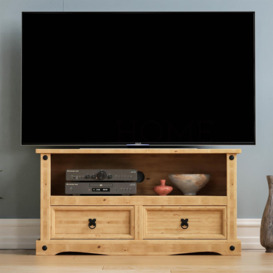Vida Designs Corona 2 Drawer Flat Screen TV Unit Stand up to 43 inches - thumbnail 3