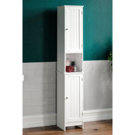 Bath Vida Priano 2 Door Tall Cabinet Cupboard Bathroom Storage 1700 x 320 x 300 mm - thumbnail 1