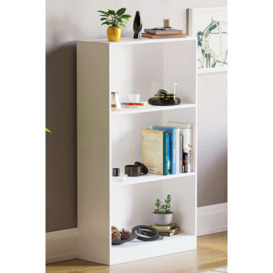 Vida Designs Cambridge 3 Tier Medium Bookcase Storage Unit 1080 x 600 x 240 mm - thumbnail 1