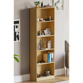 Vida Designs Cambridge 5 Tier Extra Large Bookcase Storage Unit 1750 x 600 x 240 mm