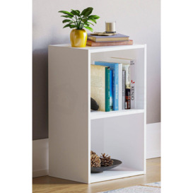 Vida Designs Oxford 2 Tier Cube Bookcase Storage 540 x 320 x 240 mm
