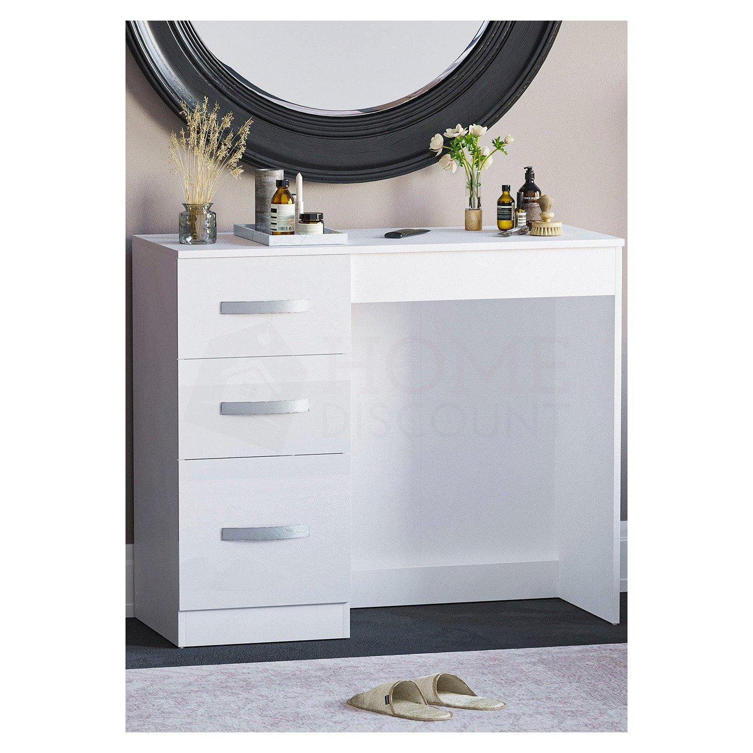 Vida Designs Hulio Dressing Table Storage Furniture MDF 790 x 930 x 380 mm - image 1