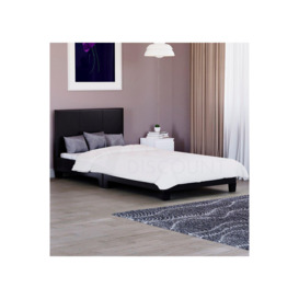 Vida Designs Lisbon Single Faux Leather Bed Frame 770 x 950 x 1980 mm