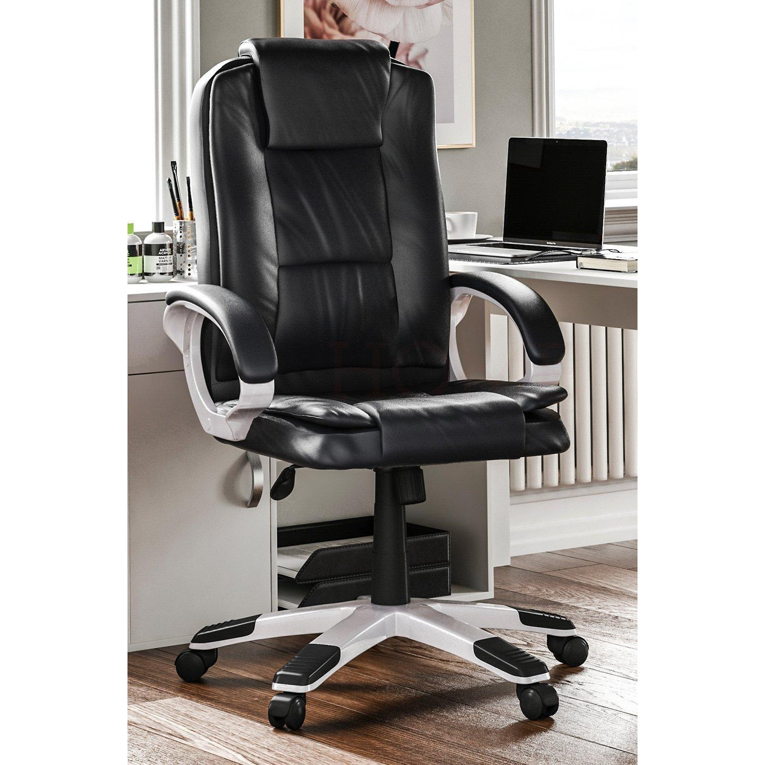 Vida Designs Charlton Executive Adjustable Office Chair Backrest Armrest Ergonomic - image 1