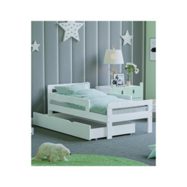 Junior Vida Taurus Toddler Bed With Storage Children Kids Bedroom Furniture - thumbnail 3