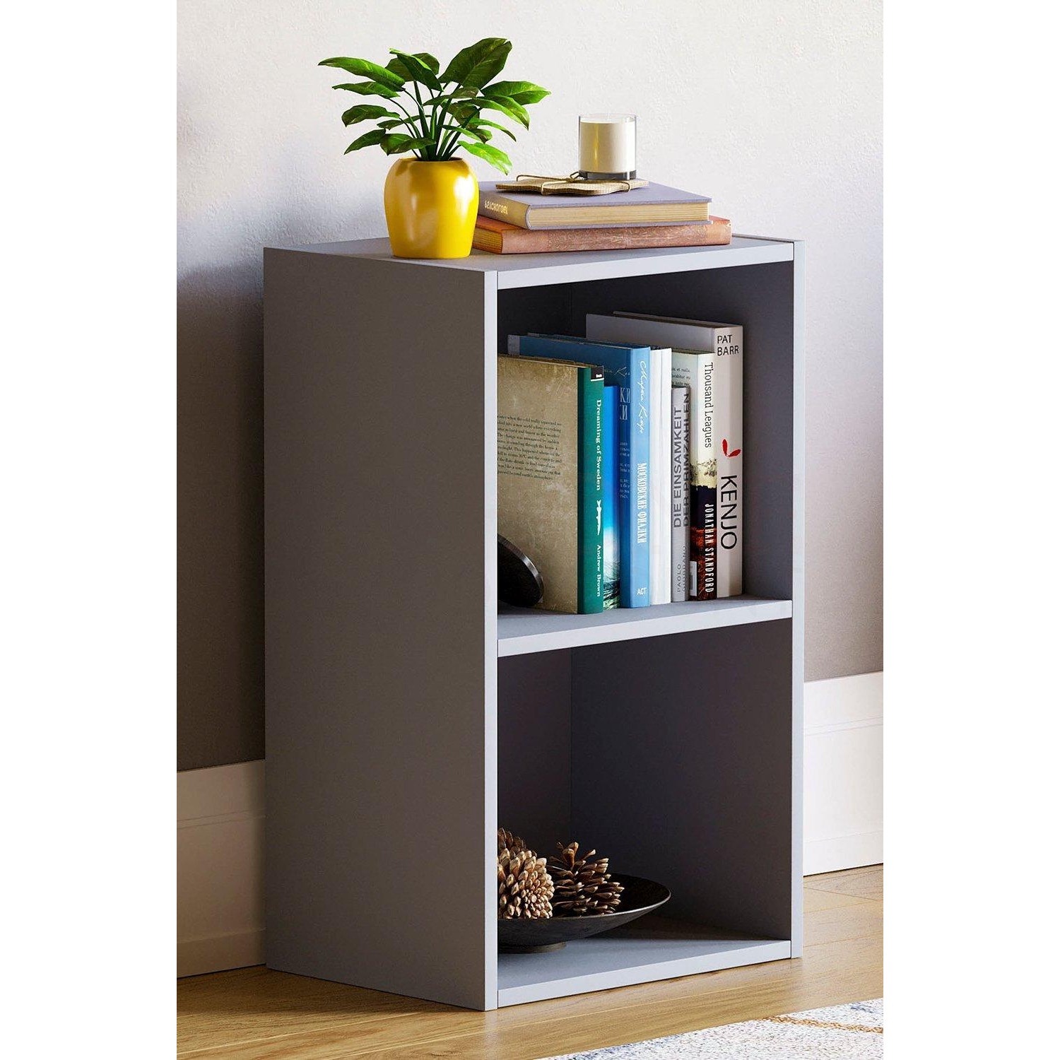 Vida Designs Oxford 2 Tier Cube Bookcase Storage 540 x 320 x 240 mm - image 1