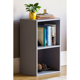 Vida Designs Oxford 2 Tier Cube Bookcase Storage 540 x 320 x 240 mm - thumbnail 1