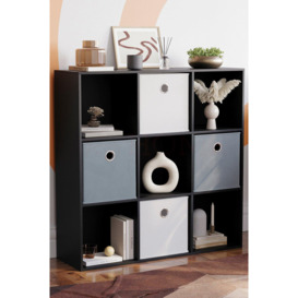 Vida Designs Durham 3x3 Cube Bookcase Storage Unit 965 x 965 x 290 mm