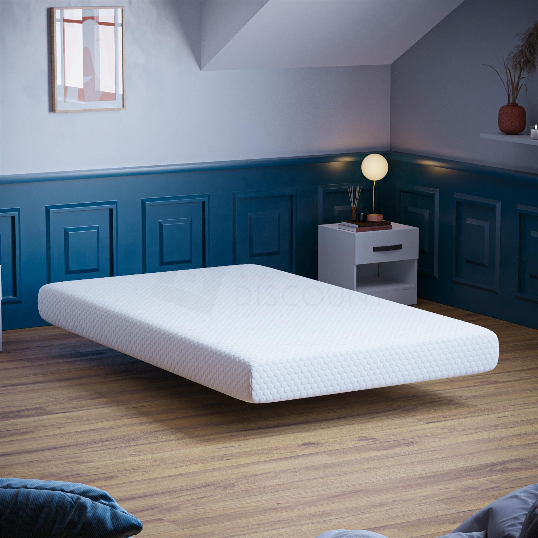 "Vida Designs Comfort Memory Foam Mattress 8"" High-Quality Durable Bedroom Mattress" - image 1