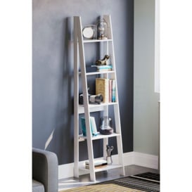 Vida Designs Bristol 5 Tier Step Ladder Bookcase Storage 1755 x 460 x 385 mm - thumbnail 1