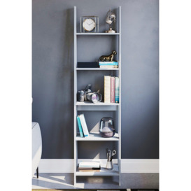 Vida Designs Bristol 5 Tier Step Ladder Bookcase Storage 1755 x 460 x 385 mm - thumbnail 3