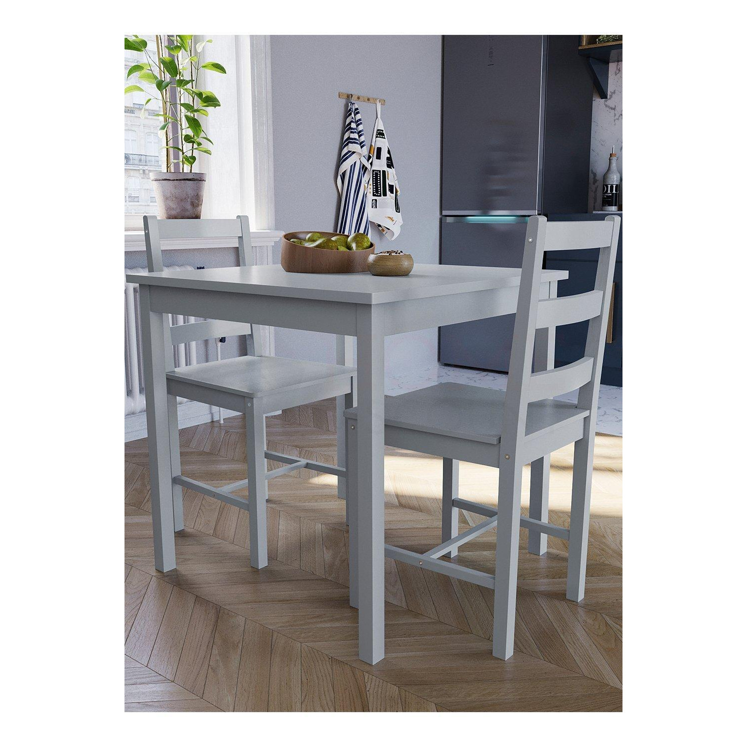 Vida Designs Yorkshire 2 Seater Dining Set Kitchen Furniture - image 1