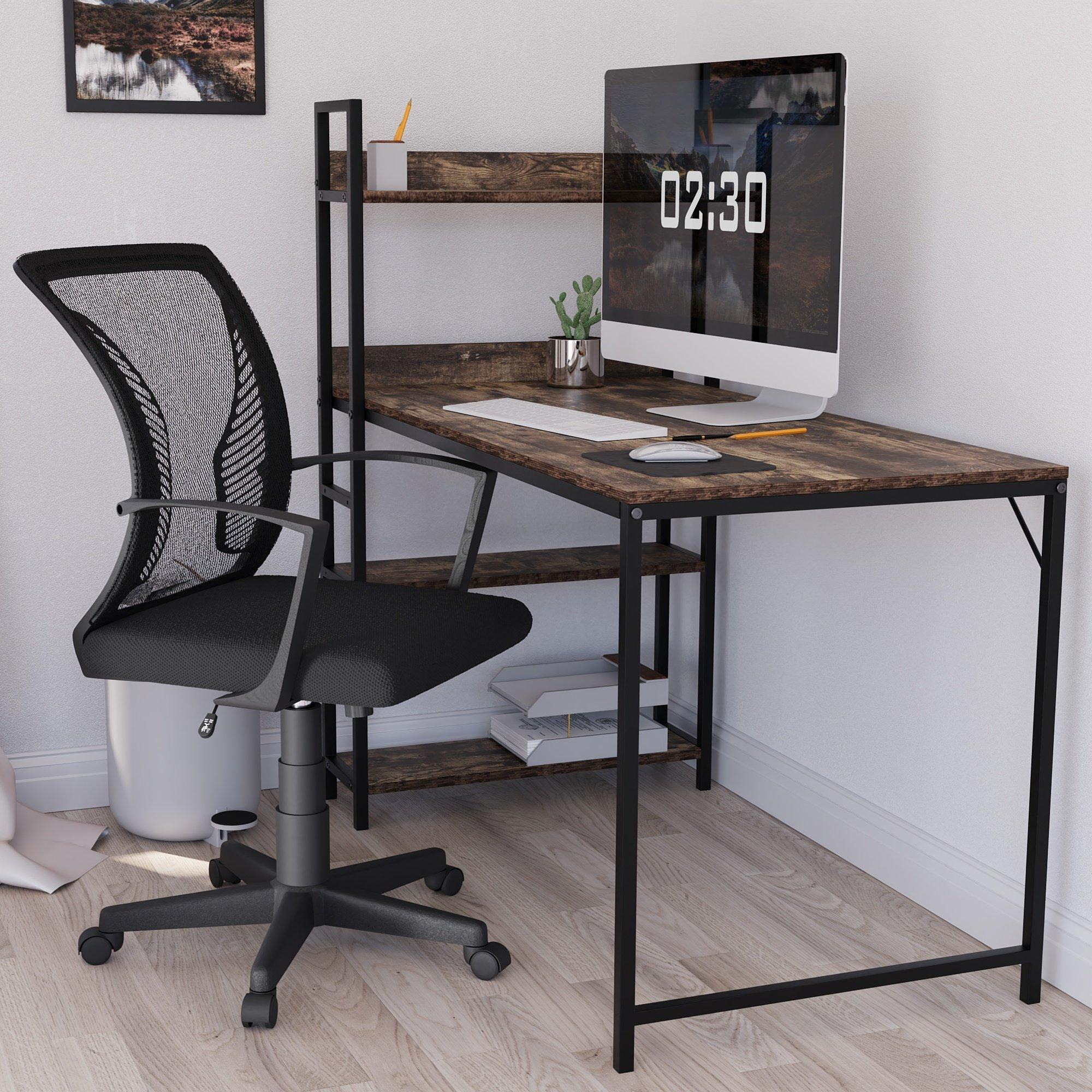 Vida Designs Airdrie Adjustable Office Mesh Chair Backrest Armrest Ergonomic - image 1