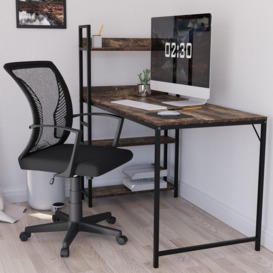 Vida Designs Airdrie Adjustable Office Mesh Chair Backrest Armrest Ergonomic - thumbnail 1