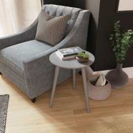 Vida Designs Round Side Table Bedside Sofa Side Coffee Living Room Bedroom Furniture - thumbnail 3
