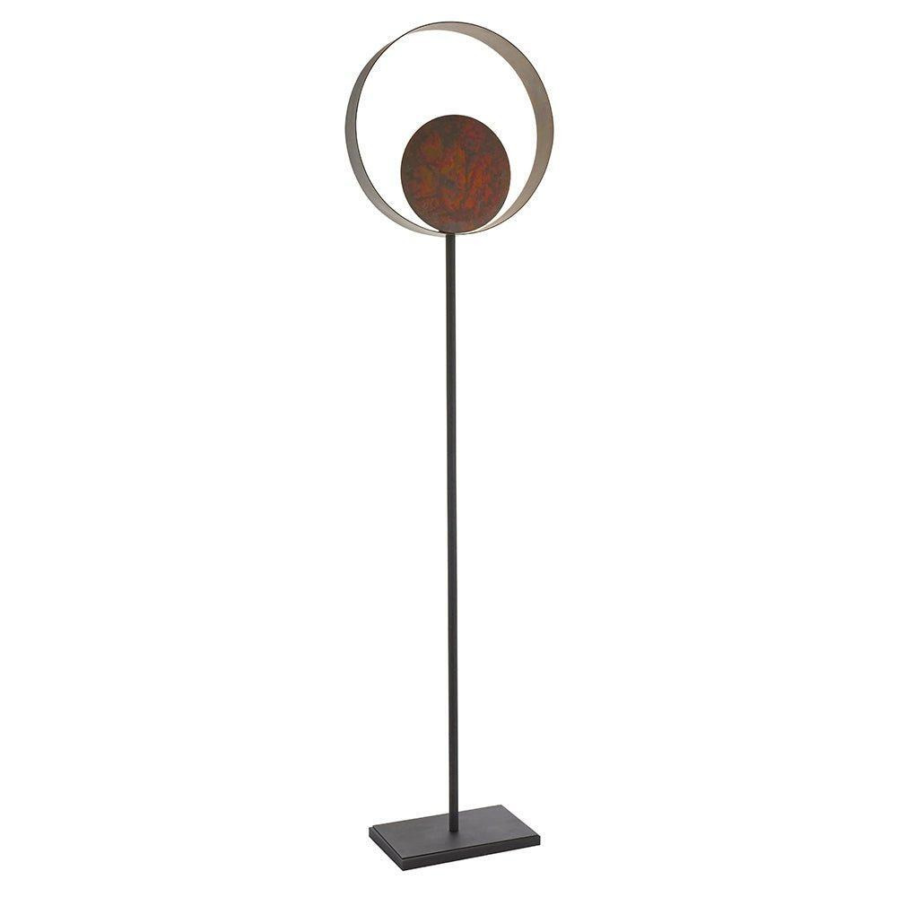 1615mm Bronze Patina Complete Standing Floor Lamp Light - Dark Bronze Metalwork - image 1