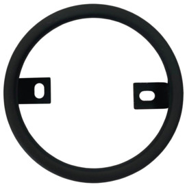 4x MATT BLACK Round Surface or Flush Under Cabinet Kitchen Light & Driver Kit - Natural White LED - thumbnail 2