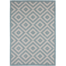 Ecology Collection Outdoor Rugs in Aqua - 100AQ - thumbnail 2