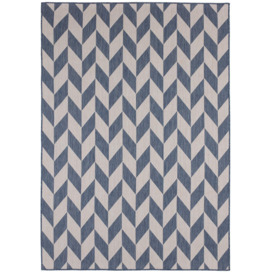 Ecology Collection Outdoor Rugs in Blue - 600Blu - thumbnail 2