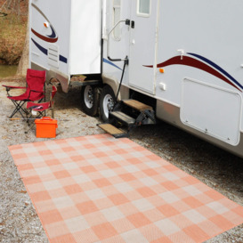 Ecology Collection Outdoor Rugs in Orange - 700OR - thumbnail 3
