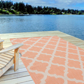Ecology Collection Outdoor Rugs in Orange - 400OR - thumbnail 1