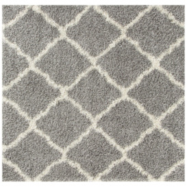 Myshaggy Collection Rugs Moroccan Design in Grey - 385 GI - thumbnail 1