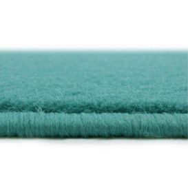 Maestro Collection Solid Design Rug in Duck Egg Blue - thumbnail 3