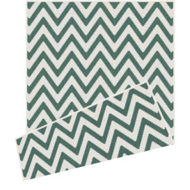 Duo Weave Collection Outdoor Rugs in Zigzag Design - thumbnail 1