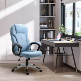 High Back Home Office Chair Height Adjustable Computer Chair - thumbnail 3