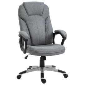 High Back Home Office Chair Height Adjustable Computer Chair - thumbnail 1