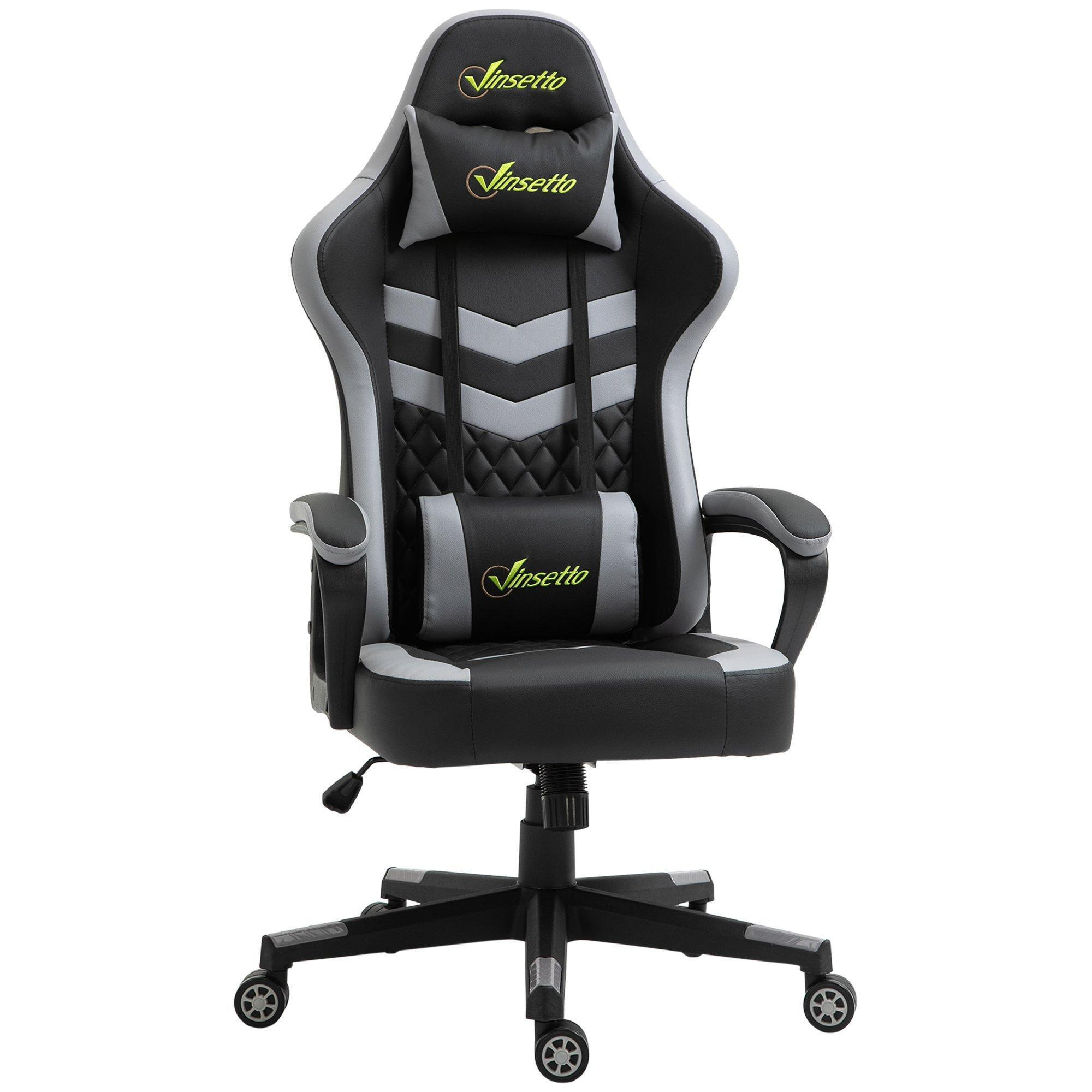 Racing Gaming Chair with Lumbar Support, Headrest, Gamer Office Chair - image 1