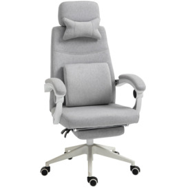 Ergonomic Home Office Chair with Footrest Height Adjustable - thumbnail 1
