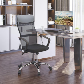 Executive Office Chair High Back Mesh Chair Seat Office Desk Chairs - thumbnail 2