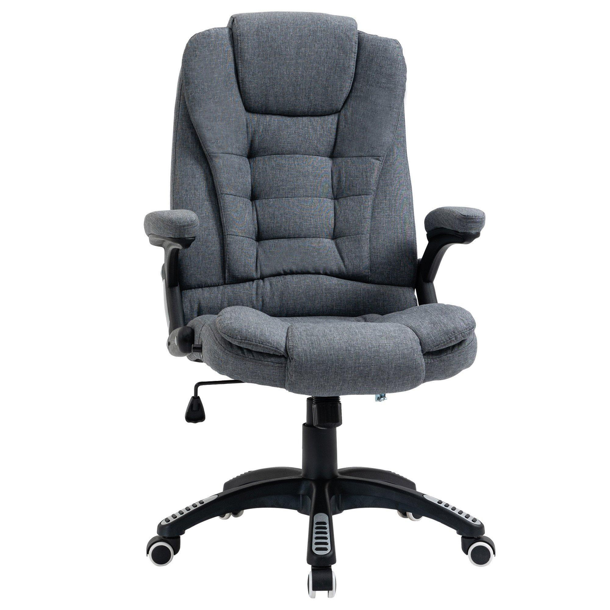 High Back Home Office Chair Computer Desk Chair with Arms Swivel Wheels - image 1