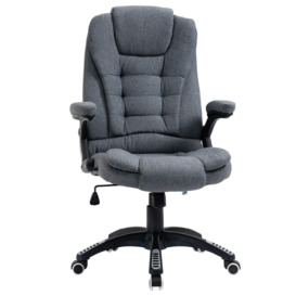 High Back Home Office Chair Computer Desk Chair with Arms Swivel Wheels - thumbnail 1
