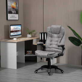 High Back Home Office Chair Computer Desk Chair with Arms Swivel Wheels - thumbnail 2