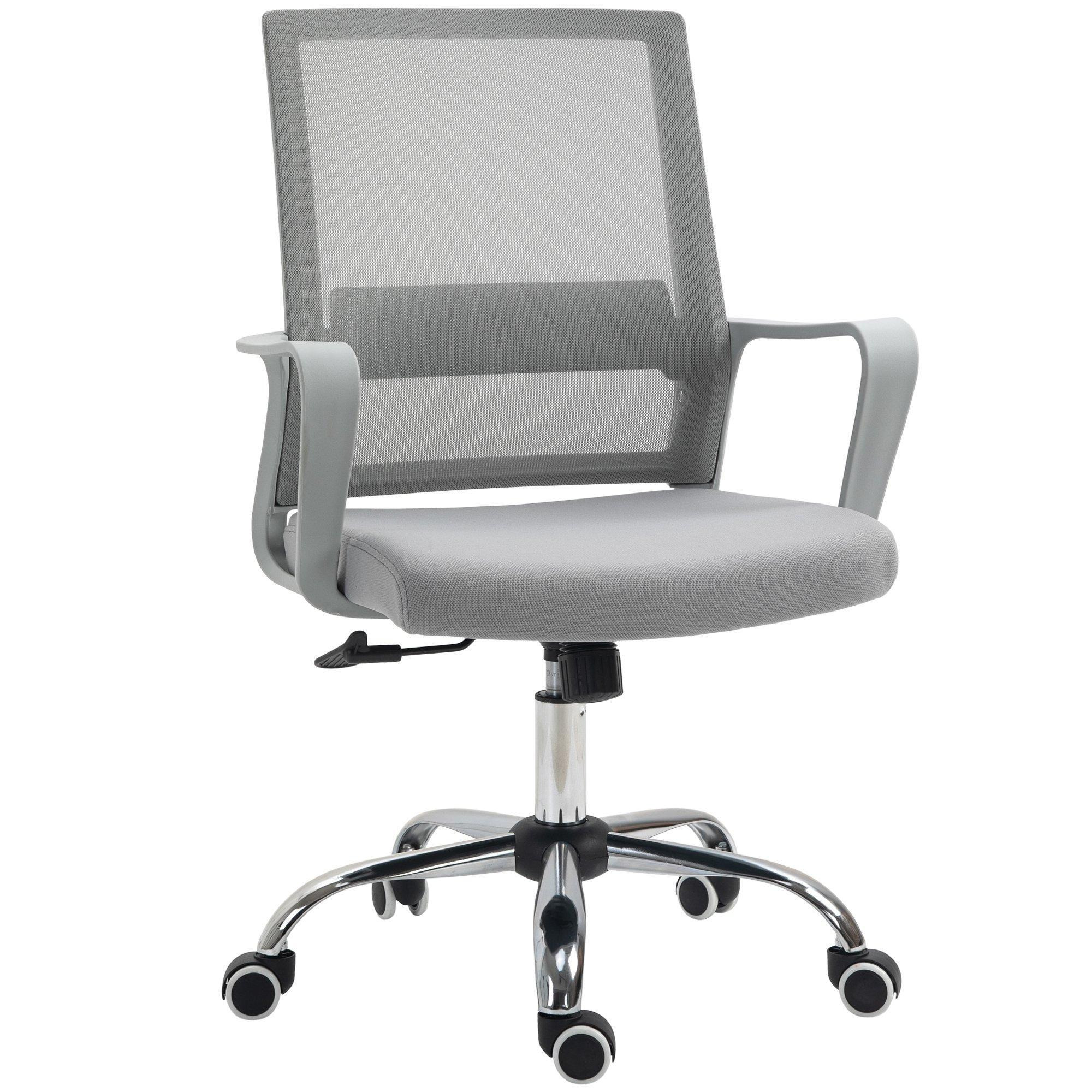 Ergonomic Office Chair Adjustable Height Mesh with Swivel Wheels - image 1
