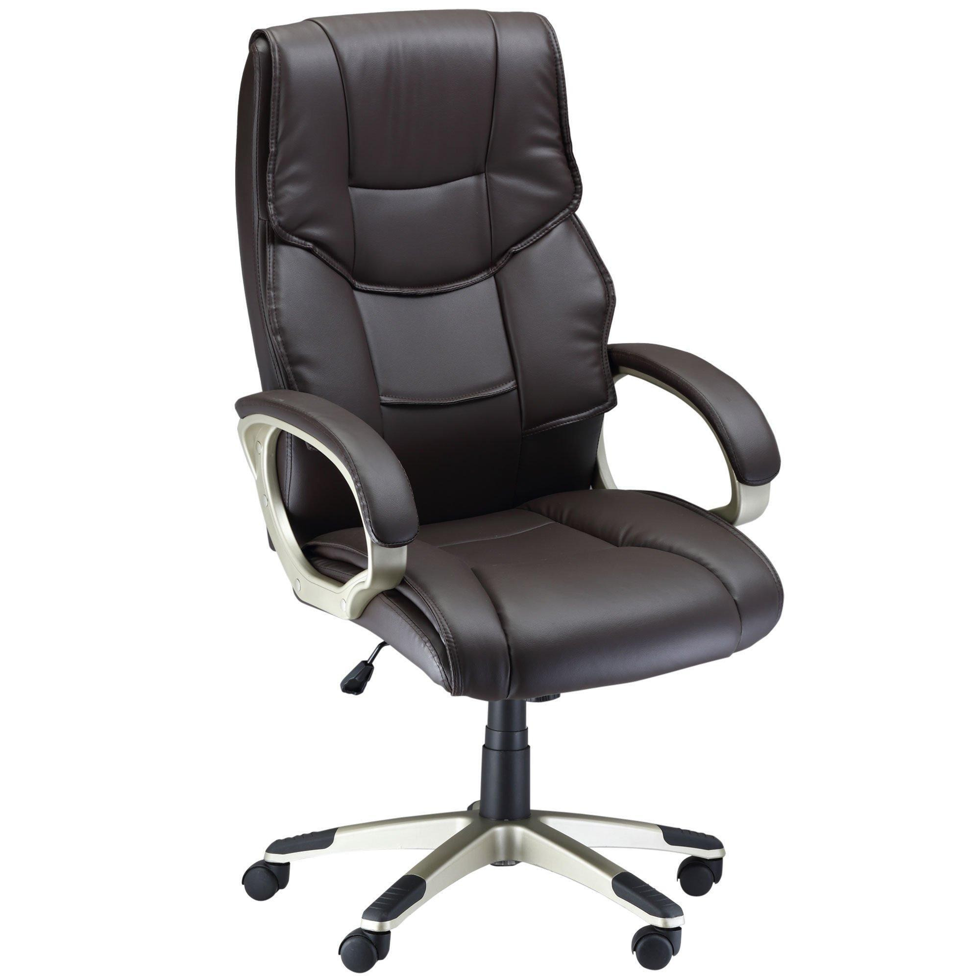 Executive Computer Office Desk Chair High Back Faux Leather - image 1