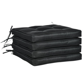 42 x 42cm Replacement Garden Seat Cushion Pad with Ties