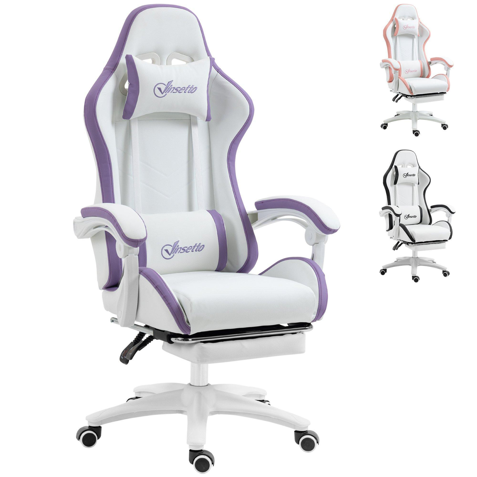 Racing Gaming Chair Reclining PU Leather Computer Chair - image 1